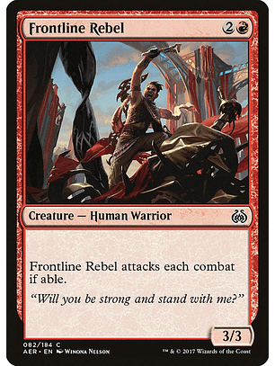 Frontline Rebel | Español | NM | AER
