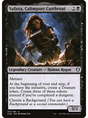 Safana, Calimport Cutthroat | Inglés | NM | CLB