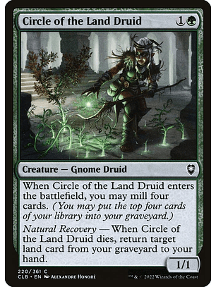 Circle of the Land Druid | Inglés | NM | CLB