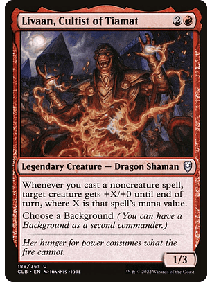 Livaan, Cultist of Tiamat | Inglés | NM | CLB