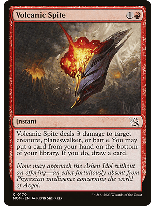 Volcanic Spite | Español | NM | MOM