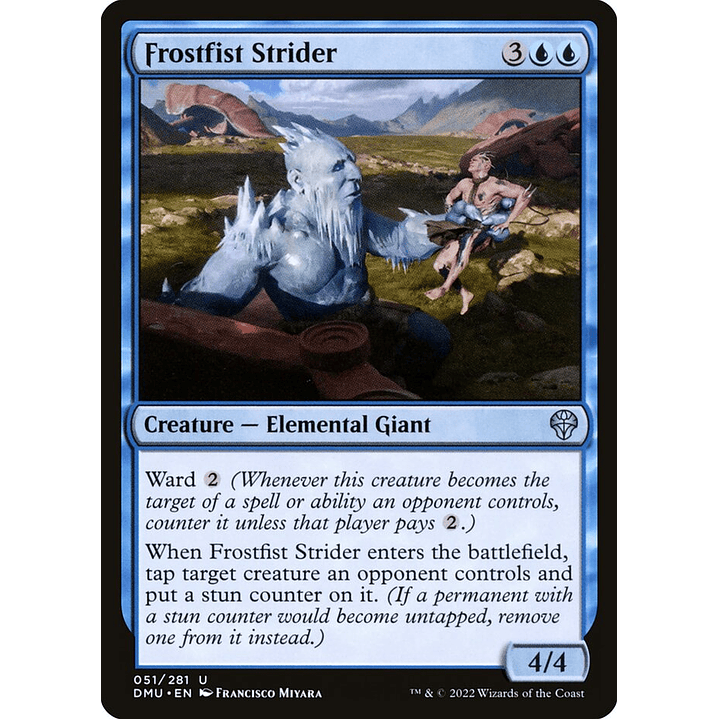 Frostfist Strider | Inglés | NM | DMU 1