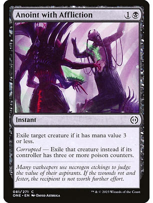 Anoint with Affliction | Inglés | NM | ONE