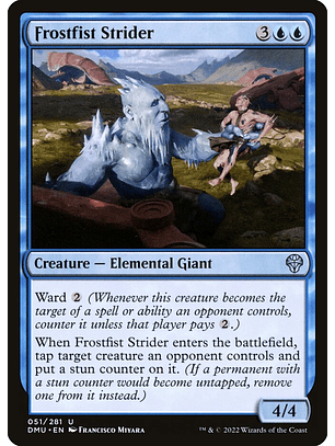 Frostfist Strider | Español | NM | DMU