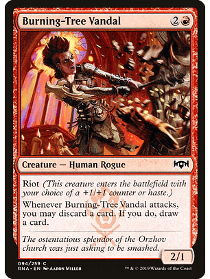 Burning-Tree Vandal | Inglés | NM | RNA