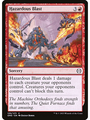 Hazardous Blast | Inglés | NM | ONE