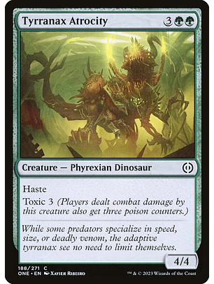 Tyrranax Atrocity | Inglés | NM | ONE