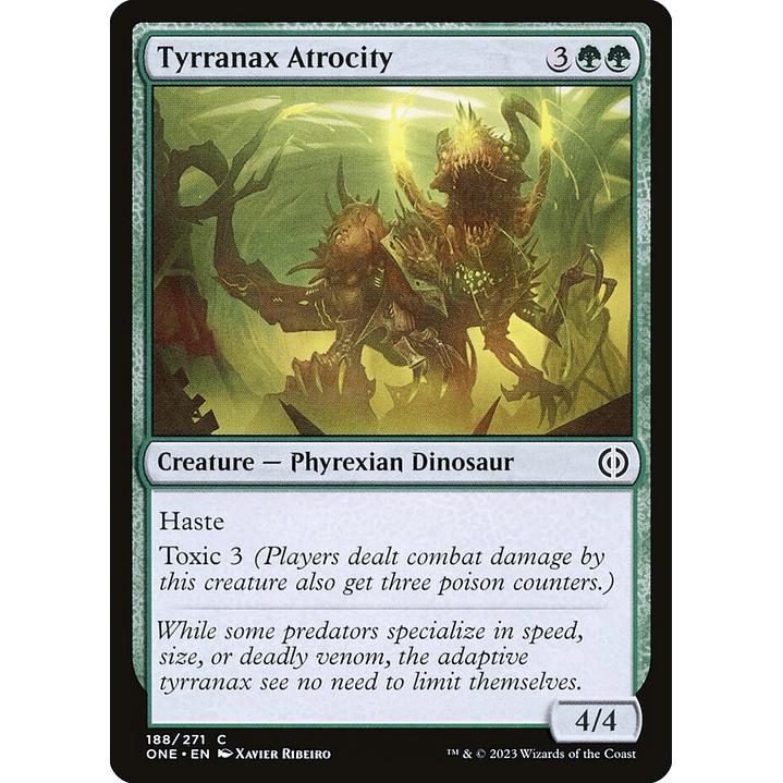 Tyrranax Atrocity | Inglés | NM | ONE 1