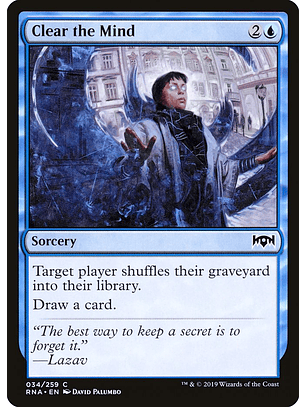 Clear the Mind | Inglés | NM | RNA