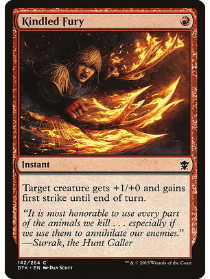 Kindled Fury | Inglés | NM | DTK