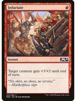 Infuriate | Español | NM | M20