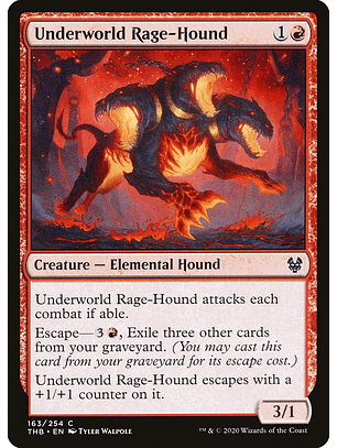 Underworld Rage-Hound | Inglés | NM | THB