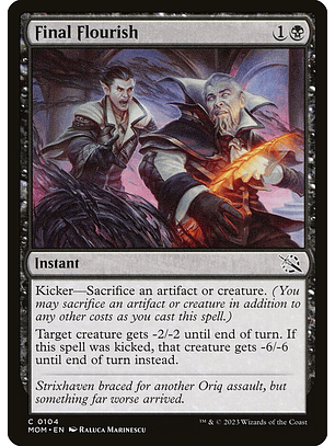 Final Flourish | Inglés | NM | MOM