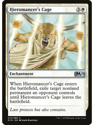 Hieromancer's Cage | Español | NM | M19