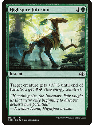 Highspire Infusion | Español | NM | AER