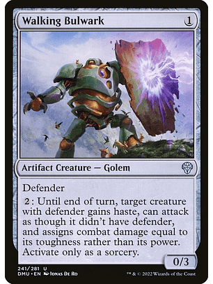 Walking Bulwark | Español | NM | DMU