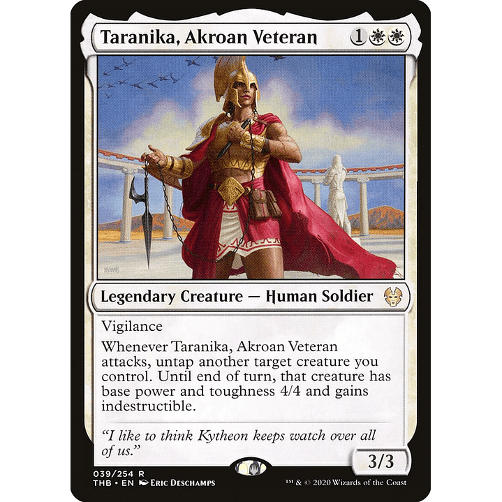 Taranika, Akroan Veteran | Inglés | NM | THB 1