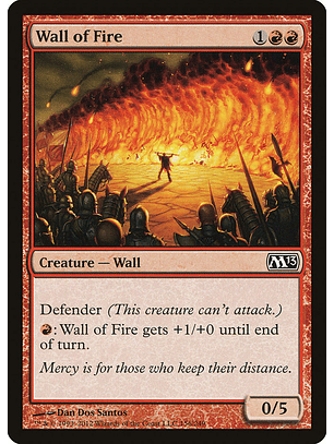 Wall of Fire | Inglés | NM | M13