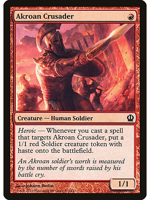 Akroan Crusader | Español | NM | THS
