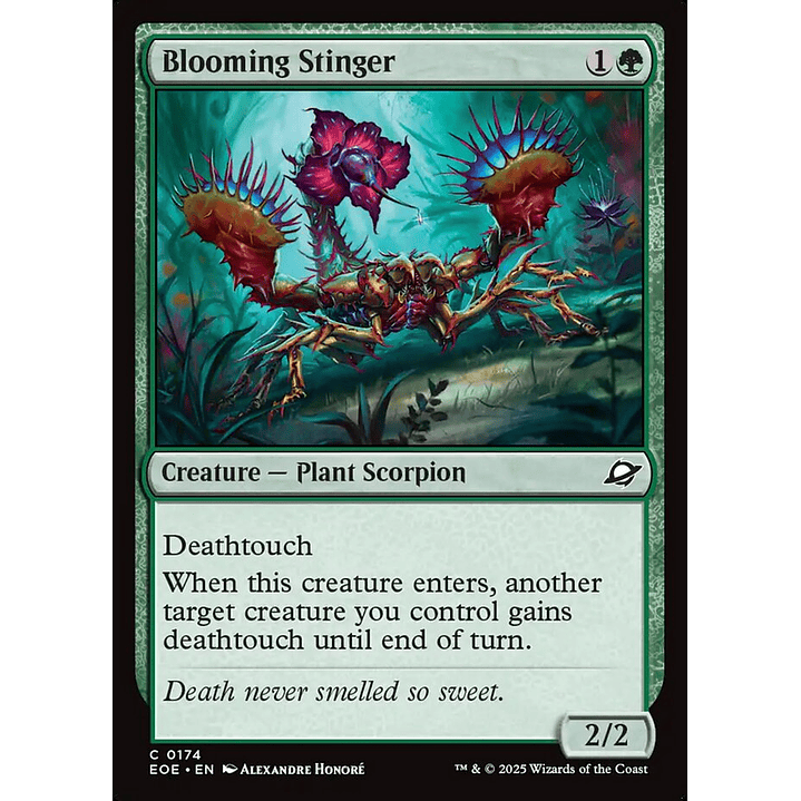 Blooming Stinger | Inglés | NM | EOE 1