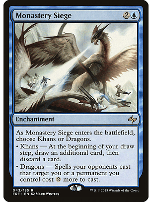 Monastery Siege | Inglés | NM | FRF
