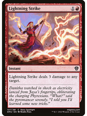 Lightning Strike (foil) | Español | NM | DMU