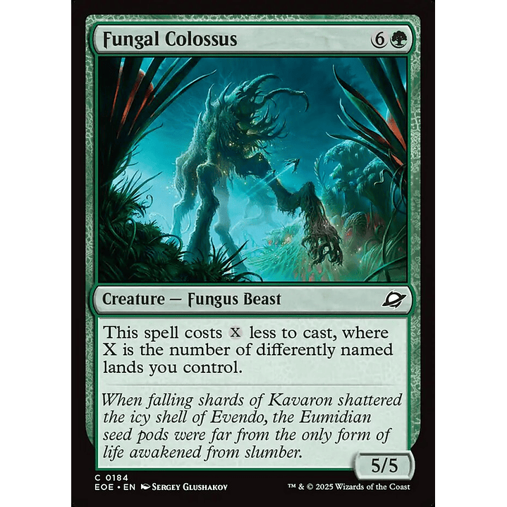Fungal Colossus | Inglés | NM | EOE 1