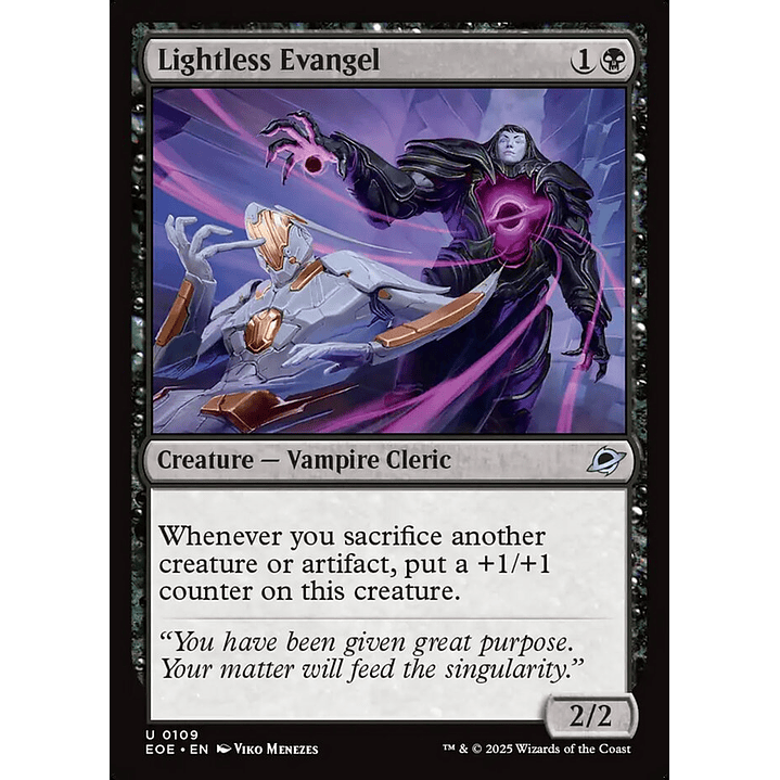 Lightless Evangel | Inglés | NM | EOE 1