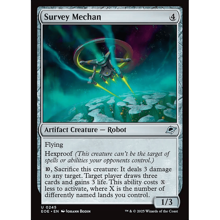 Survey Mechan | Inglés | NM | EOE 1