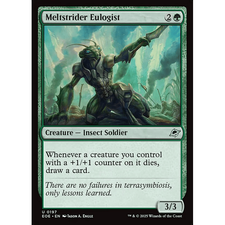 Meltstrider Eulogist | Inglés | NM | EOE 1
