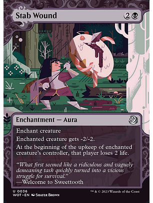 Stab Wound (Showcase) | Inglés | NM | WOT