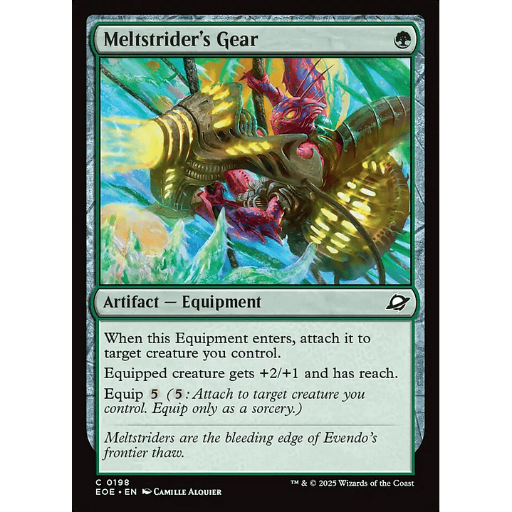 Meltstrider's Gear | Inglés | NM | EOE 1
