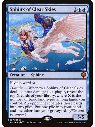 Sphinx of Clear Skies | Español | NM | DMU
