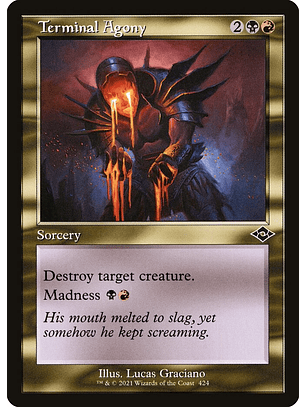 Terminal Agony (Retro Frame) | Inglés | NM | MH2