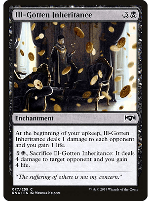 Ill-Gotten Inheritance | Inglés | NM | RNA
