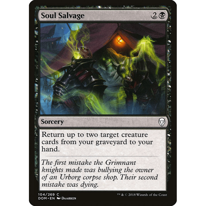 Soul Salvage | Inglés | NM | DOM 1