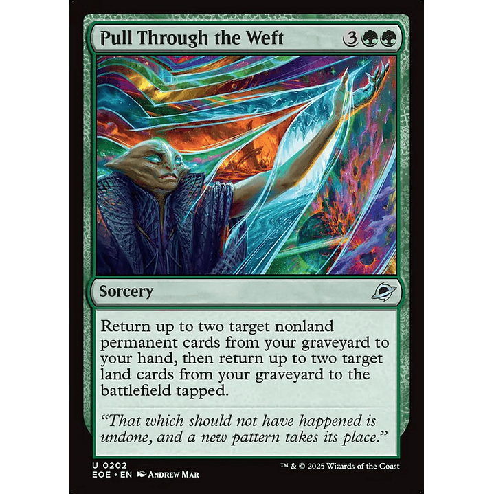 Pull Through the Weft | Inglés | NM | EOE 1