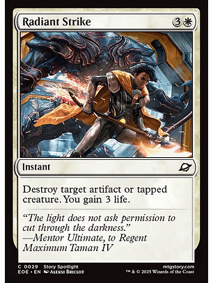 Radiant Strike | Inglés | NM | EOE
