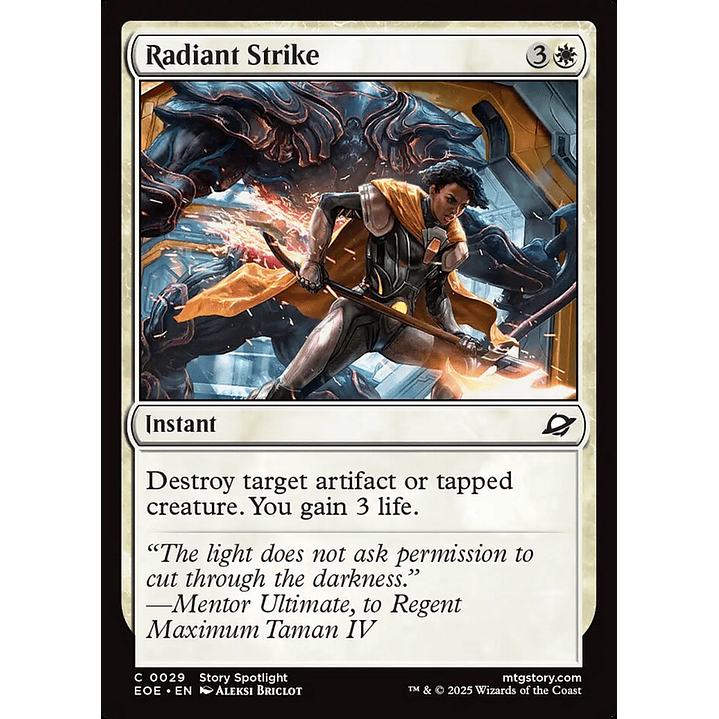 Radiant Strike | Inglés | NM | EOE 1