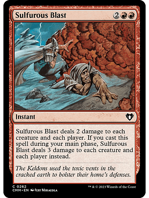 Sulfurous Blast | Inglés | NM | CMM