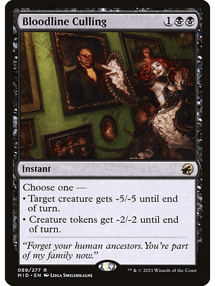 Bloodline Culling | Inglés | NM | MID