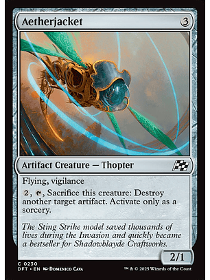 Aetherjacket | Inglés | NM | DFT