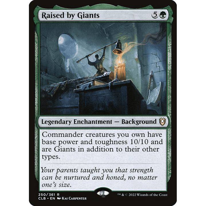 Raised by Giants | Inglés | NM | CLB 1