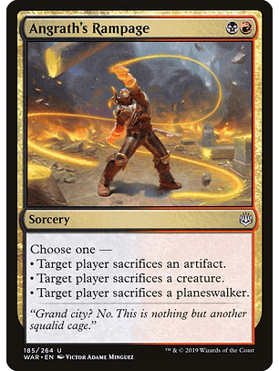 Angrath's Rampage | Inglés | NM | WAR