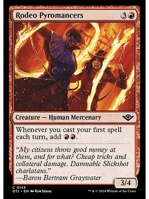 Rodeo Pyromancers | Inglés | NM | OTJ