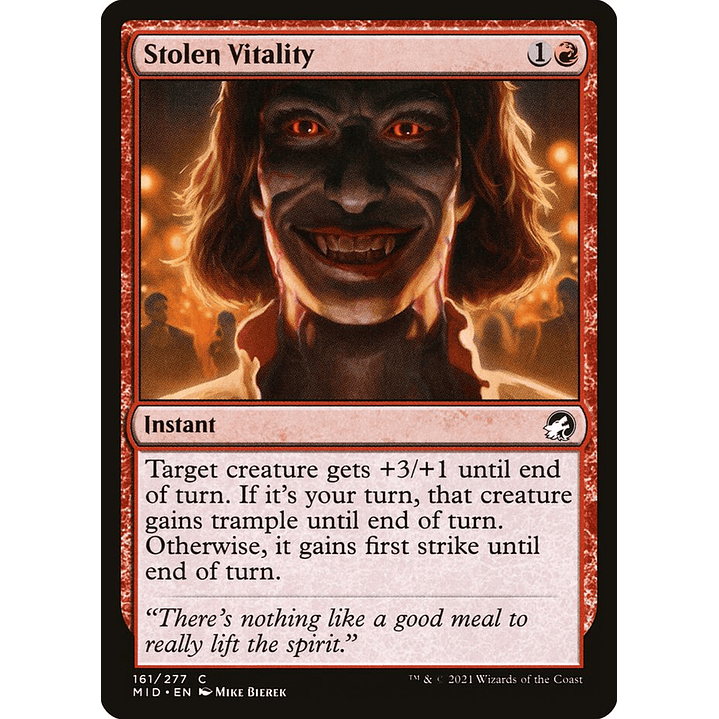 Stolen Vitality | Español | NM | MID 1