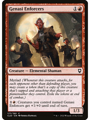 Genasi Enforcers | Español | NM | CLB