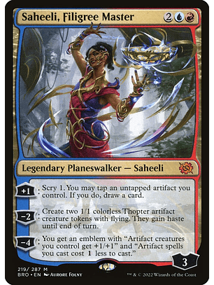 Saheeli, Filigree Master | Inglés | NM | BRO