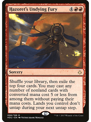 Hazoret's Undying Fury | Inglés | NM | HOU