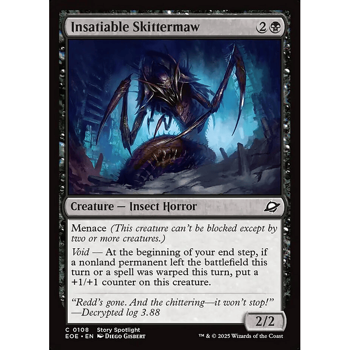 Insatiable Skittermaw | Inglés | NM | EOE 1